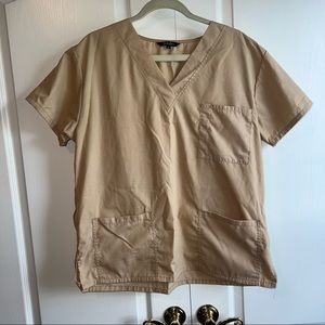 Just Love Khaki Scrub Set (Top + Pants), Size XL
